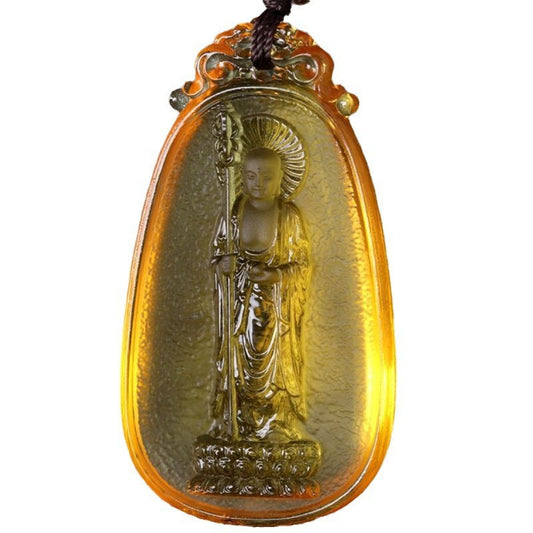 Women's & Men's Lace Earth Tibetan King Buddha Birth Pendants