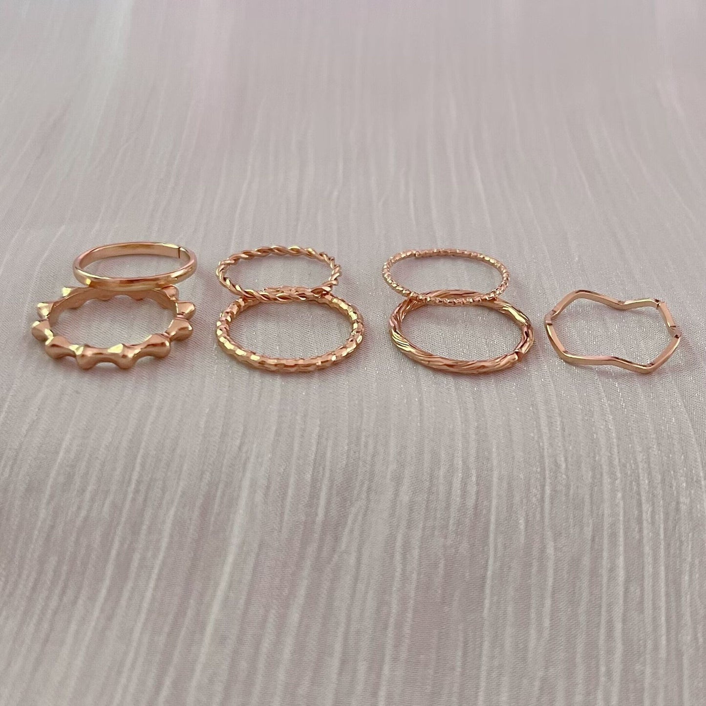 Cool Personality Simple Female Creative Adjustable Ring