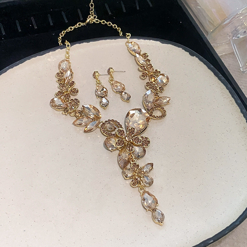 Palace Style Temperamental Minority Clavicle Chain Light Necklaces