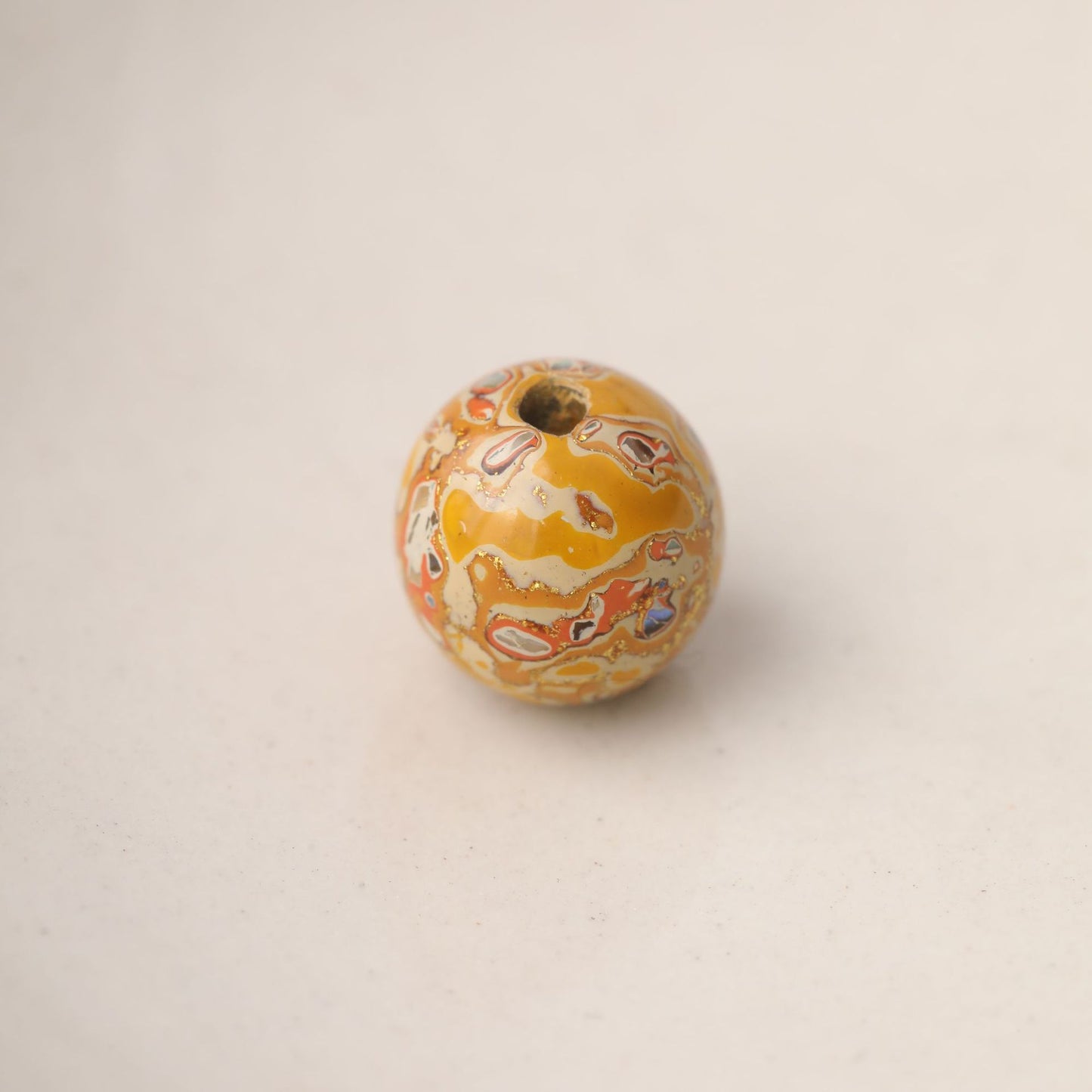 Paint Large Beads Inlaid Screw Scattered Single Bracelet
