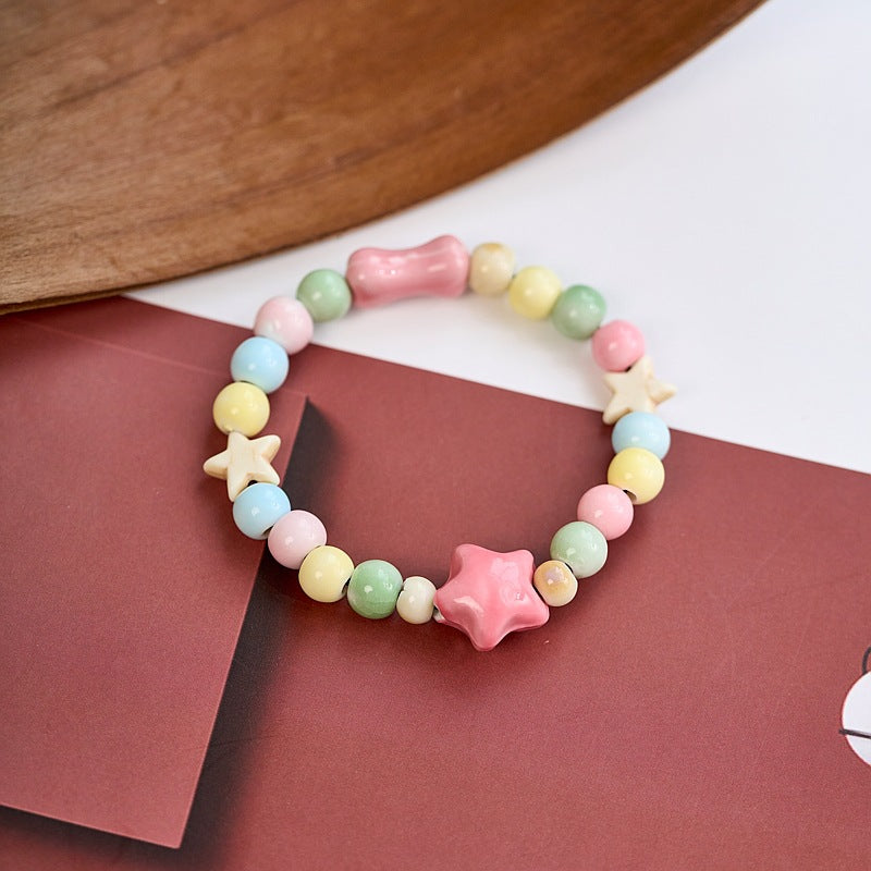 Women's Ceramic Summer High-grade Chinese Style National Bracelets