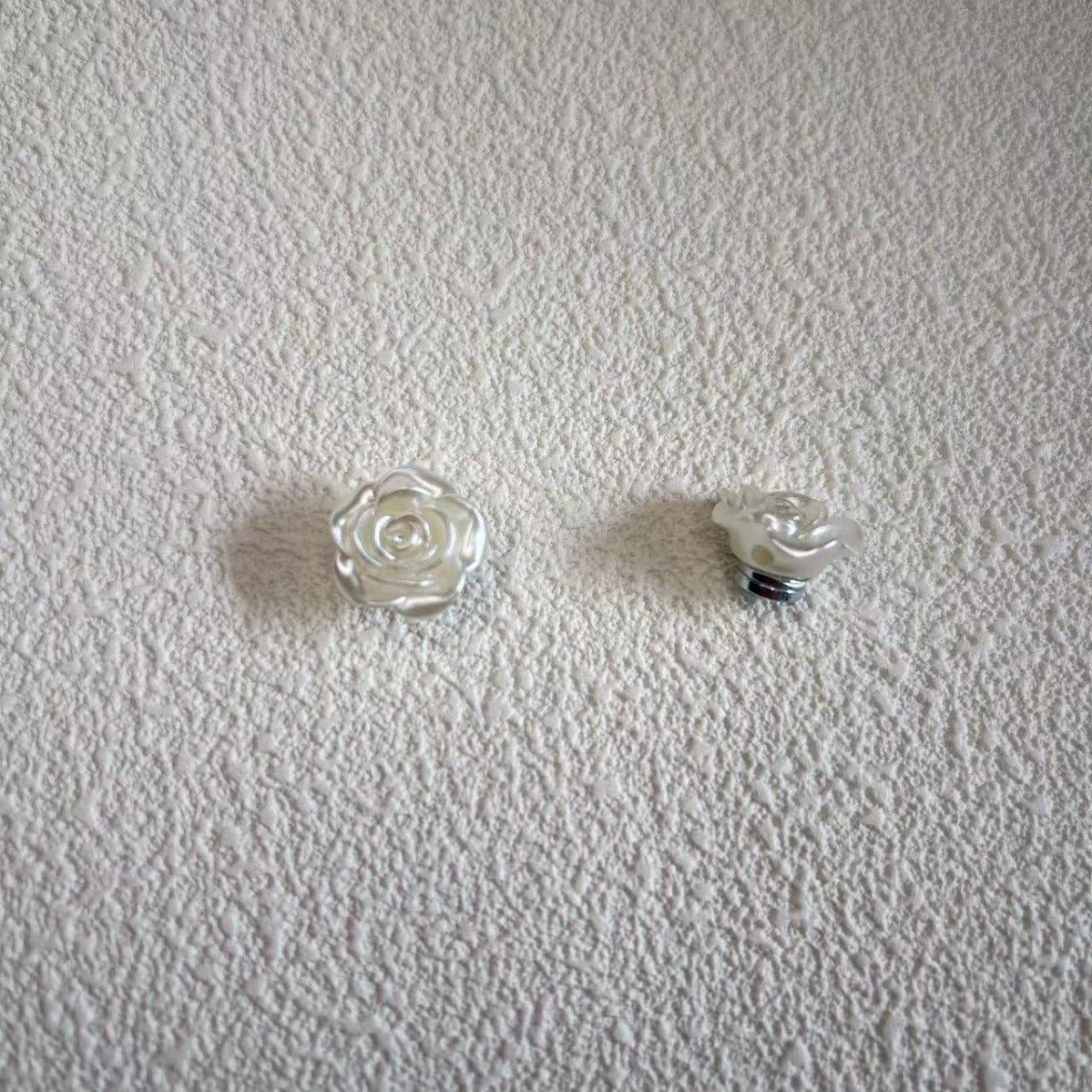 Magnetic Brooch Scarf Clasp Veil Buckle Stud Earrings
