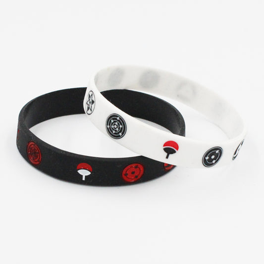 Pretty Fire Shadow Silicone Anime Two-dimensional Bracelets