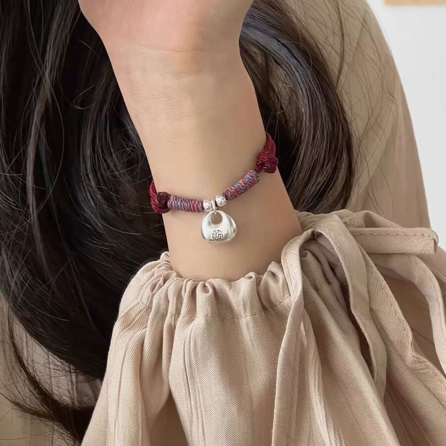 Red Rope Wrist String Couple Gifts For Boys Versatile Antique Bracelets