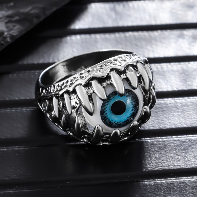 Devil's Eye Hip Hop Wind Evil Rings