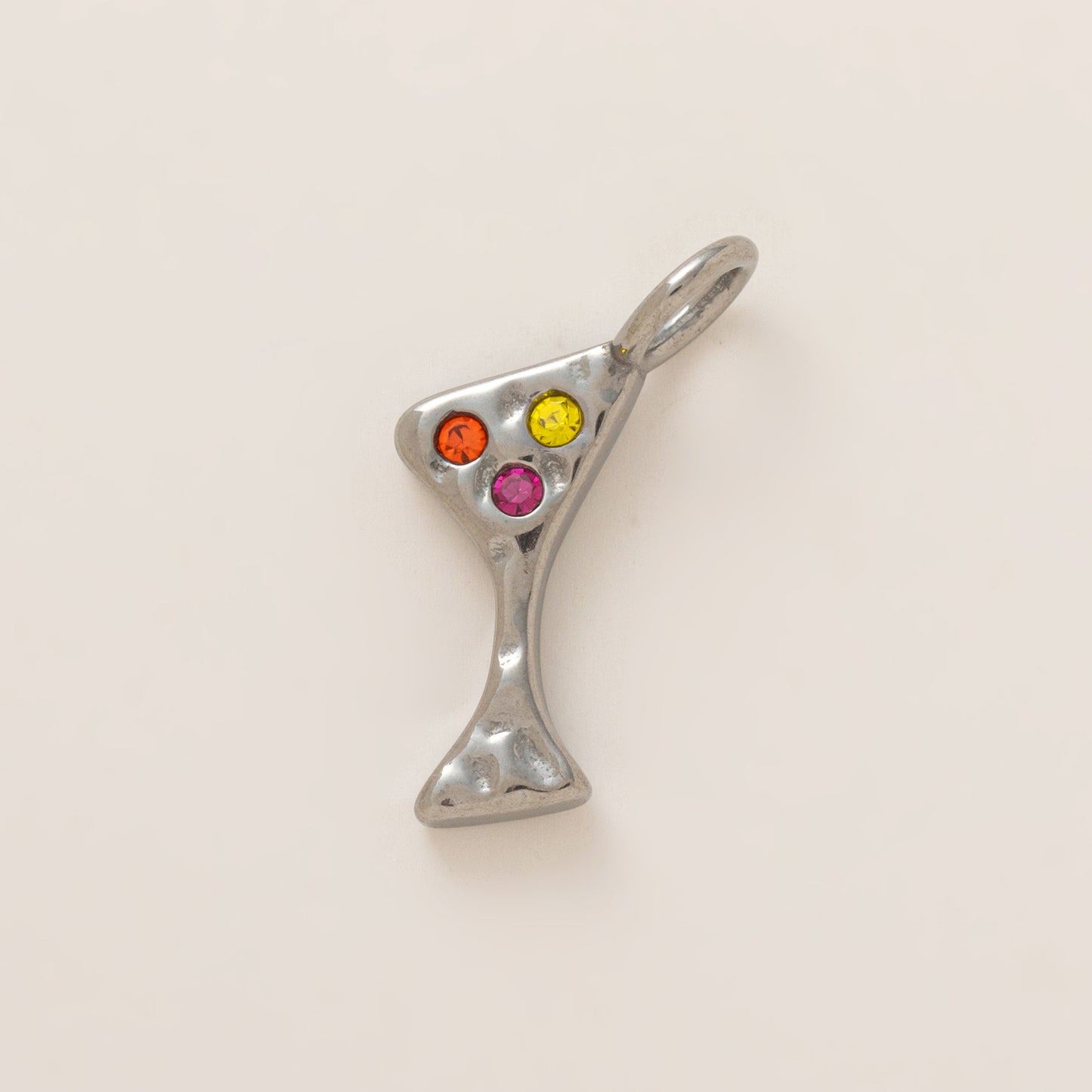 Stainless Steel Jeweled Furnace Vacuum Electroplating Necklaces