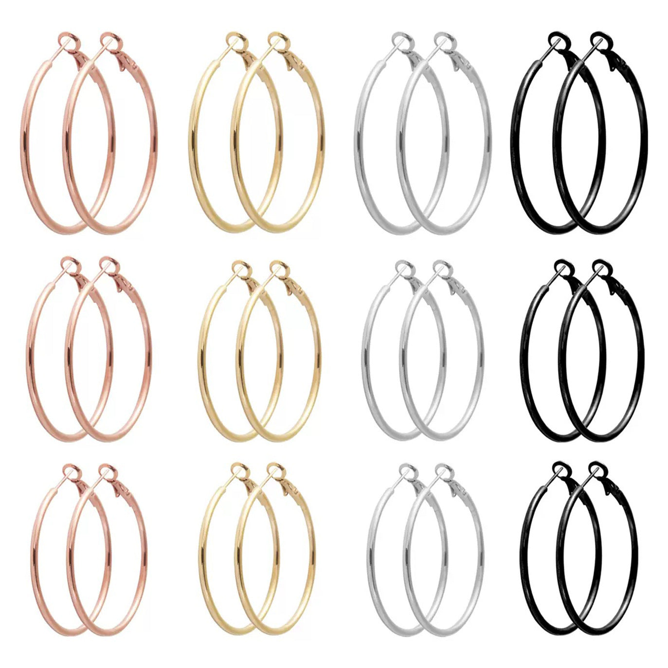 Clip Shrimp Bow Spring Fastener Coil Simple Bracelets