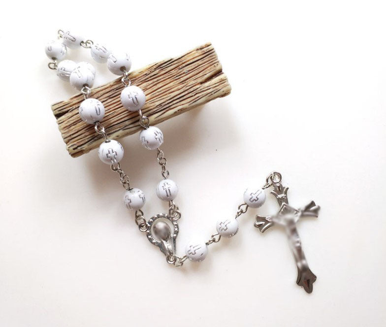 Personalized Tassel Car Interior Cross Beads Pendants