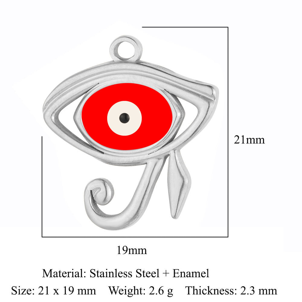 Eyes Stainless Steel Eye Of God Ornament Pendants