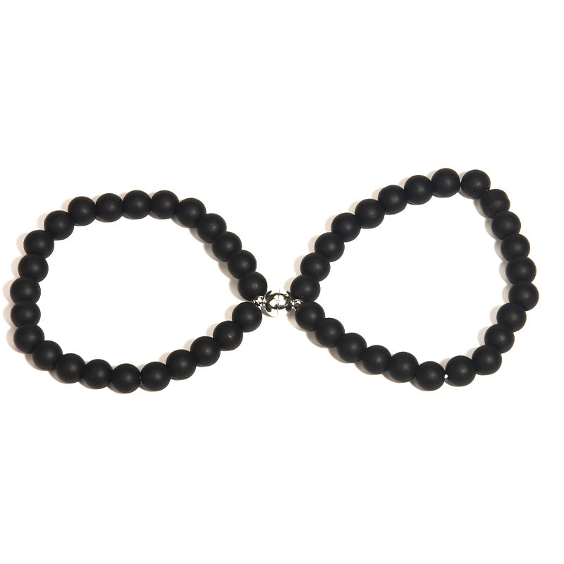 Women's & Men's Attractive Couple Suction Jewelry Valentine's Day Bracelets