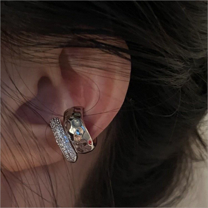 Match Sets Of Cute Finely Inlaid Girly Ear Stud Earrings