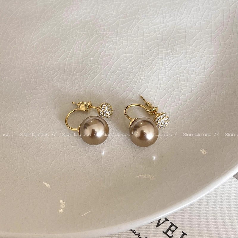 Women's Style For Pearl High-grade Unique Light Earrings