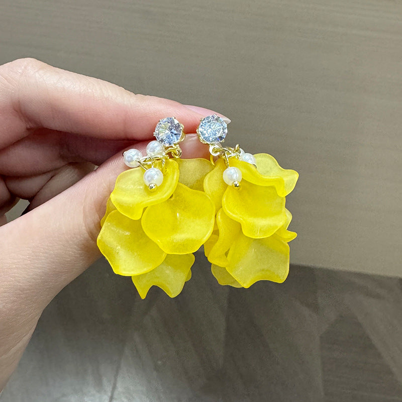 Super Fairy Mori Style Atmosphere Simple Earrings