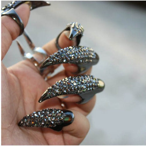 Women's Ornament Exaggerated Long Nail Personality Fashion Rings