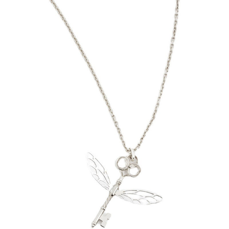 Design Key With Wings Magic Harry Necklaces