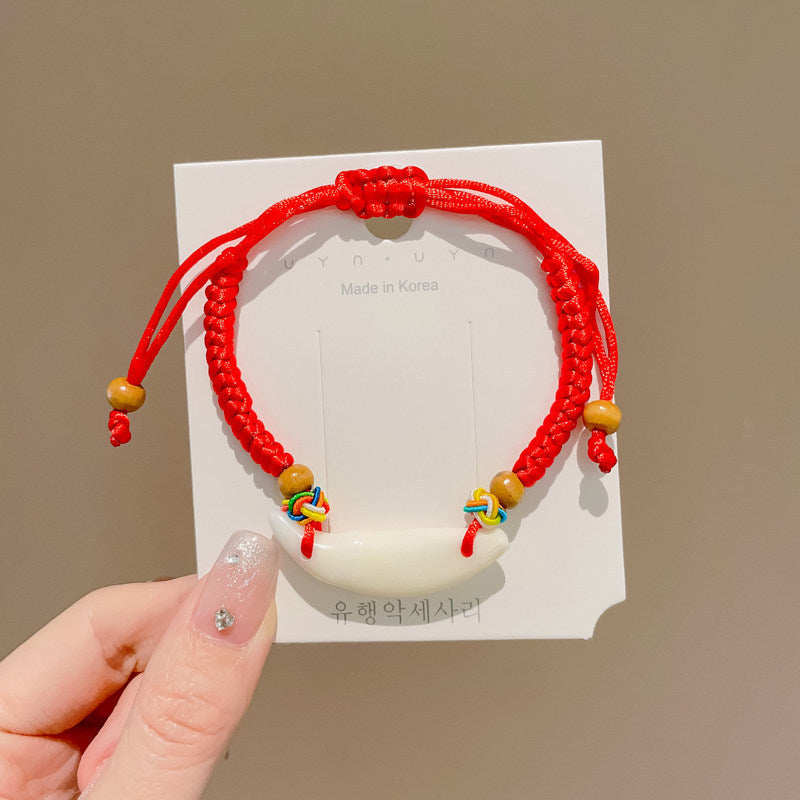 Women's & Men's Colorful Braided Rope Thread Design Simple Bracelet