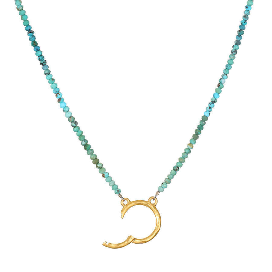 Stainless Steel Jeweled Furnace Vacuum Electroplating Necklaces