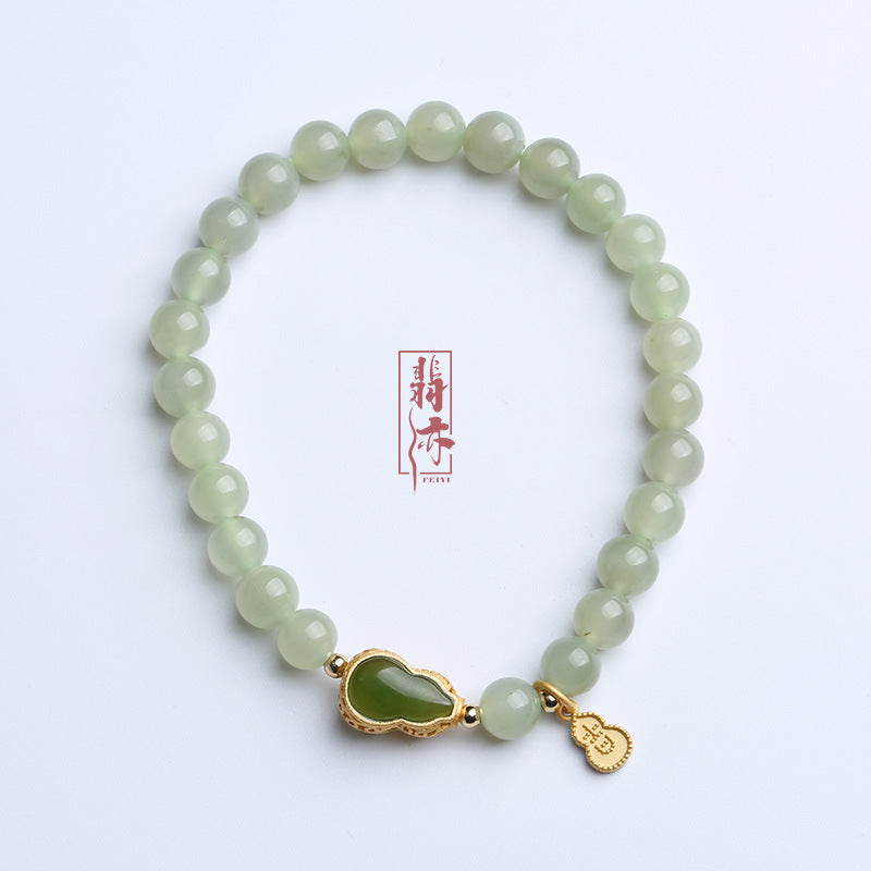 Women's Jade Sterling Sier Jewelry Gift For Bracelets