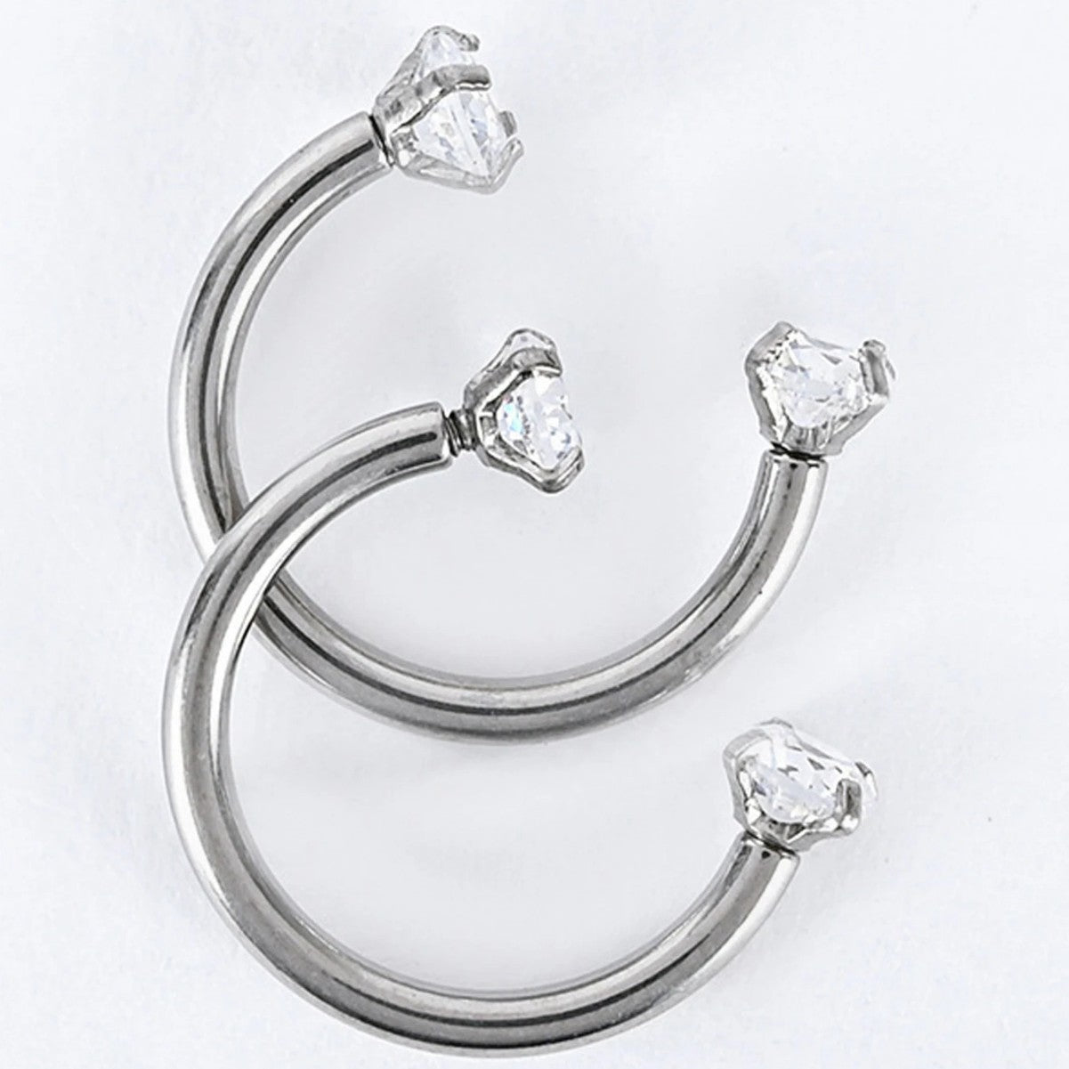 Nasal Septum Type Nose Spiral Pattern Ear Earrings
