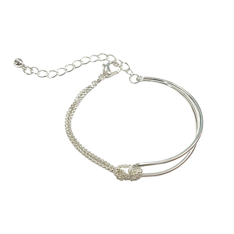 Women's Style Knotted Simple Design High-grade Personality Bracelets