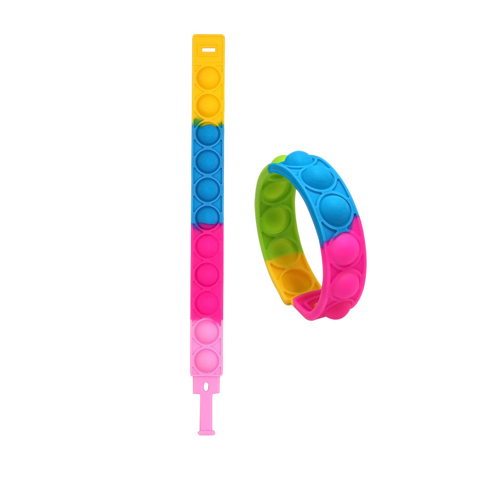 Killer Pioneer Bubble Decompression Silicone Toy Bracelet
