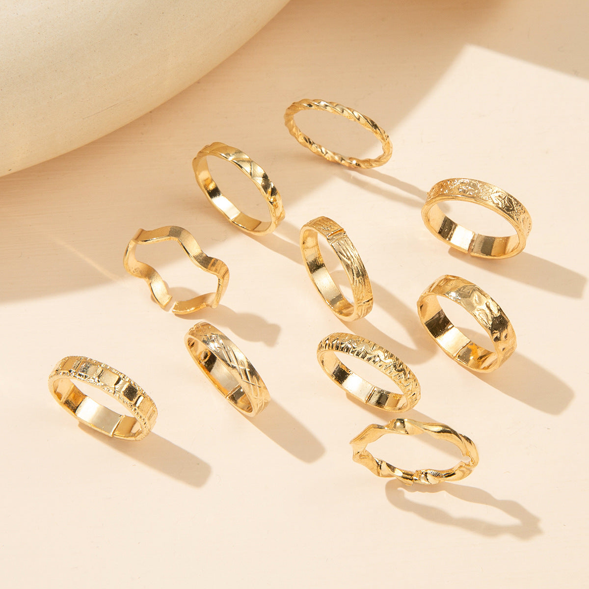 Women's Butterfly Open More Than Knuckle Sets Of Ring