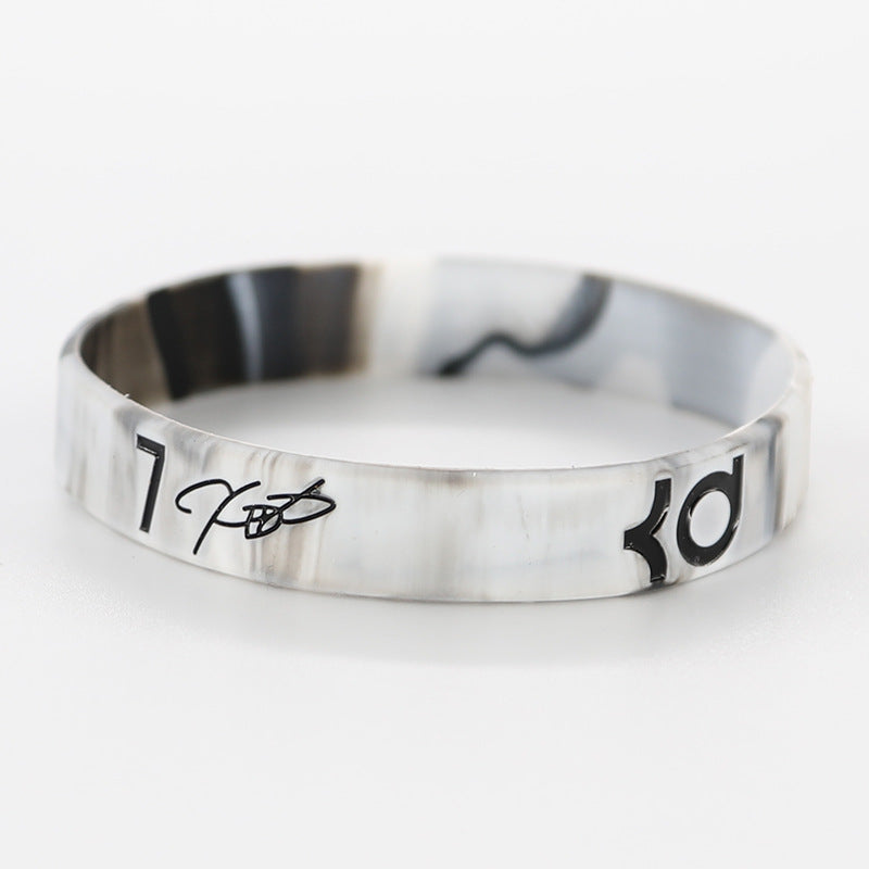 Star Black Mamba James Curry Letter Bracelet