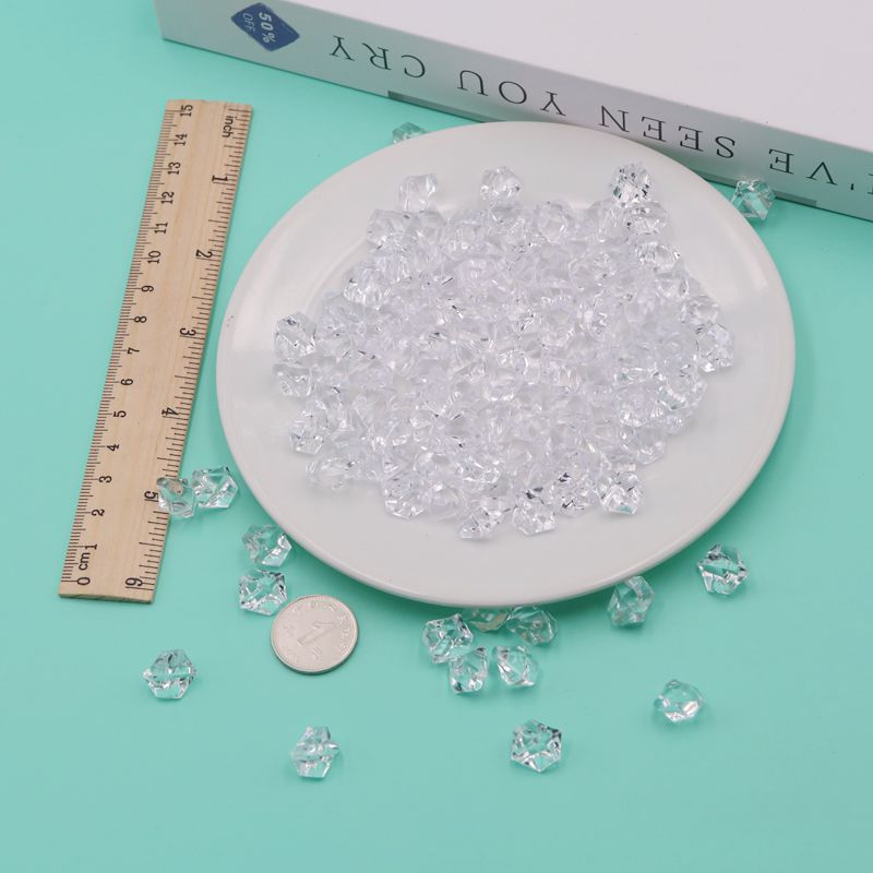 Toy Colorful Plastic Luminous Ice Cube Jewelry Accessories
