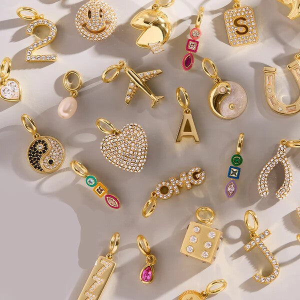 Innovative Volleyball Hockey Furnace Vacuum Gold Pendants