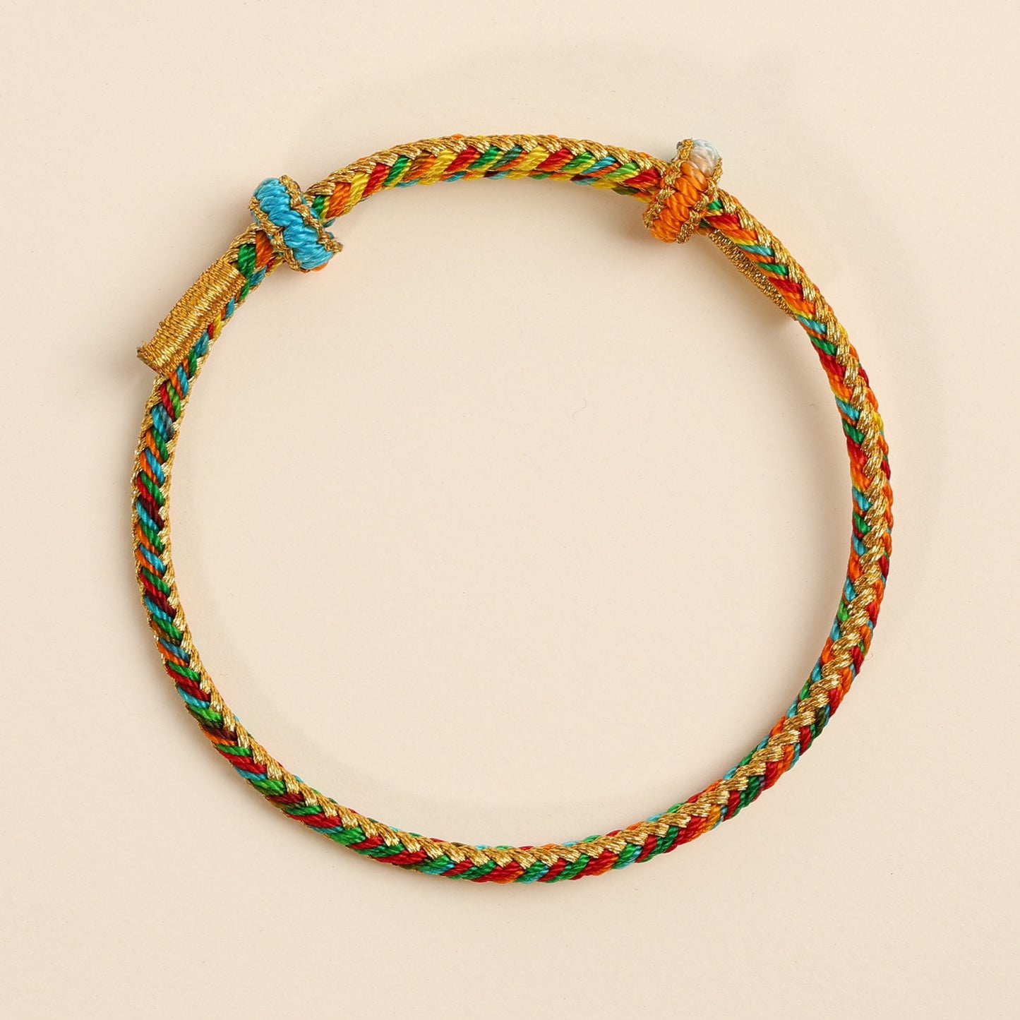 Dragon Boat Festival Colorful Rope Small Red Hand-woven Tiger Head Bracelet