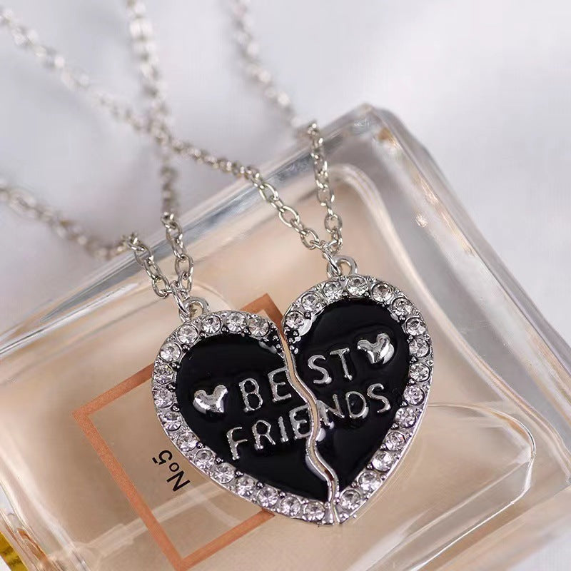 Clavicle Pair Of Good Friends Friendship Necklaces