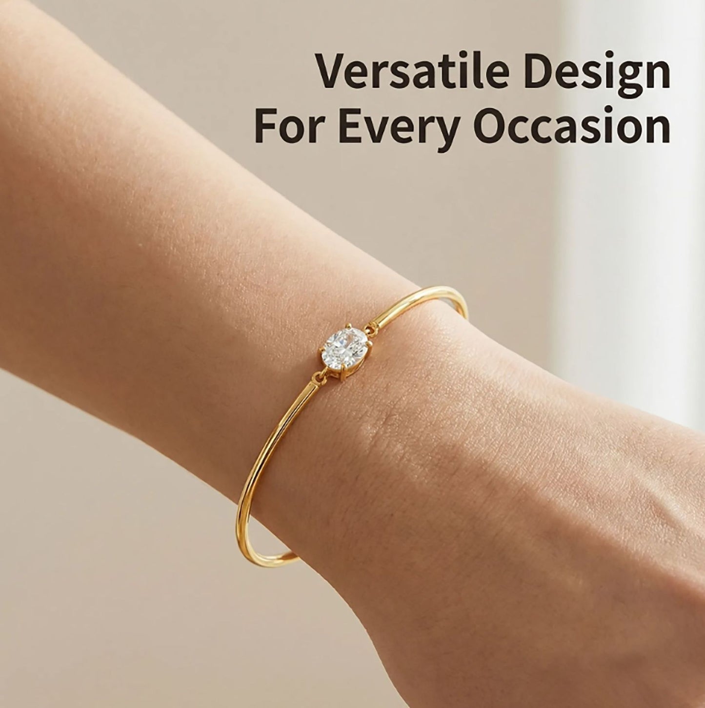 Simplicity Stainless Steel Electroplating Does Not Bracelet