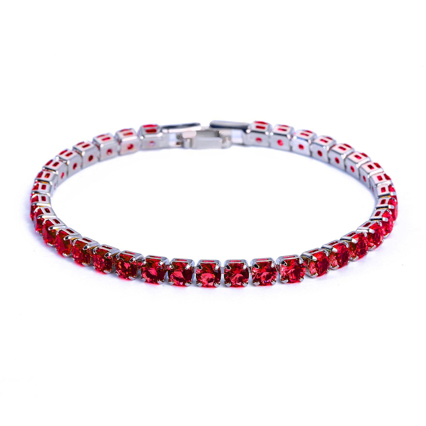 Women's Copper Micro Inlaid Zircon High-grade Light Luxury Simple Tennis Bracelets