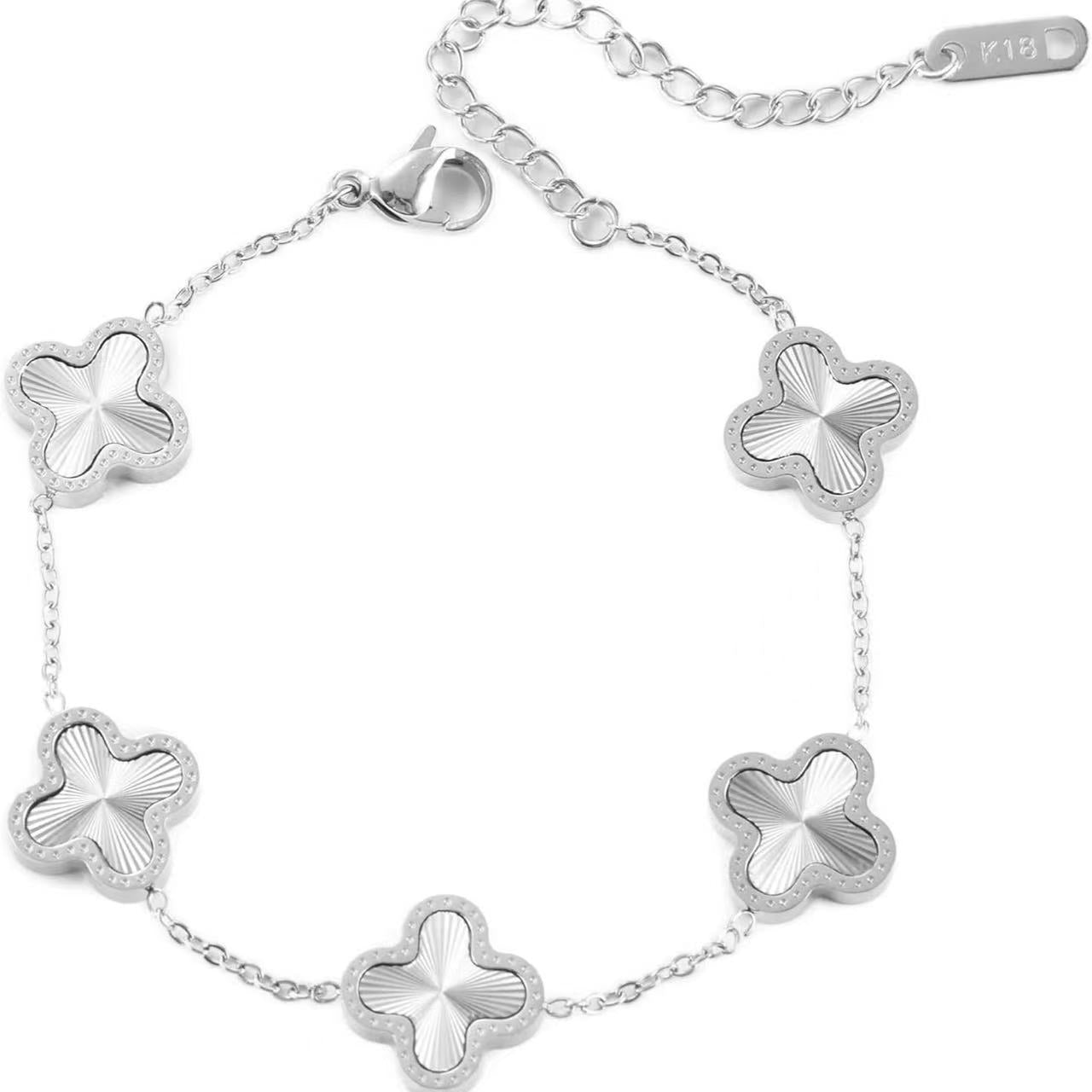 Four-leaf Clover Female Summer Titanium Steel Bracelets