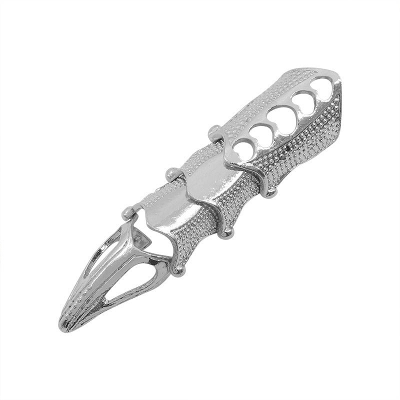 High Profile Retro Punk Gothic Metal Armor Bendable Bracelets
