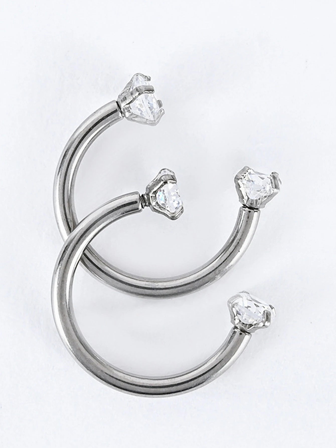 Nasal Septum Type Nose Spiral Pattern Ear Earrings