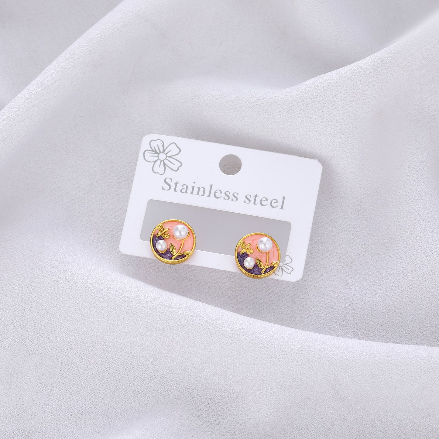 Style Pearl Affordable Luxury Fashion Simple Fresh Holiday Stud Earrings