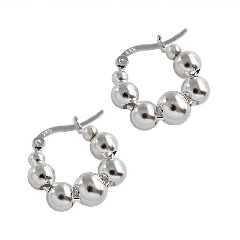 Beaded Korean Style Clip Elegant Niche Ear Line