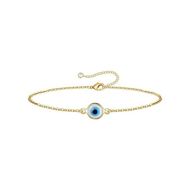 Turkish Devil's Eye Fashion Stainless Steel Blue Bracelets