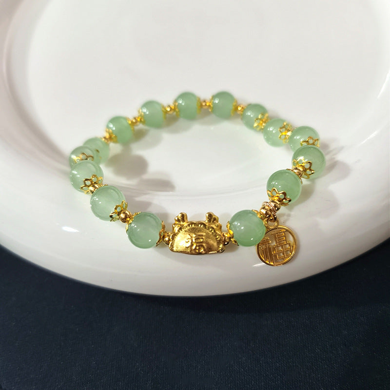 Style Lucky Fortune Handmade Beaded Female Girlfriends Bracelet