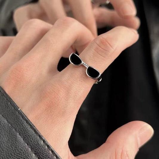 Glasses Female Design High Sense Affordable Luxury Style Stylish Ring