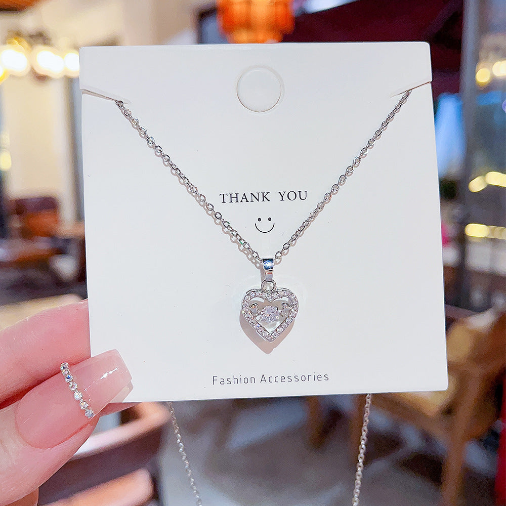 Fashion Titanium Steel Female Niche Simple Temperament Necklaces