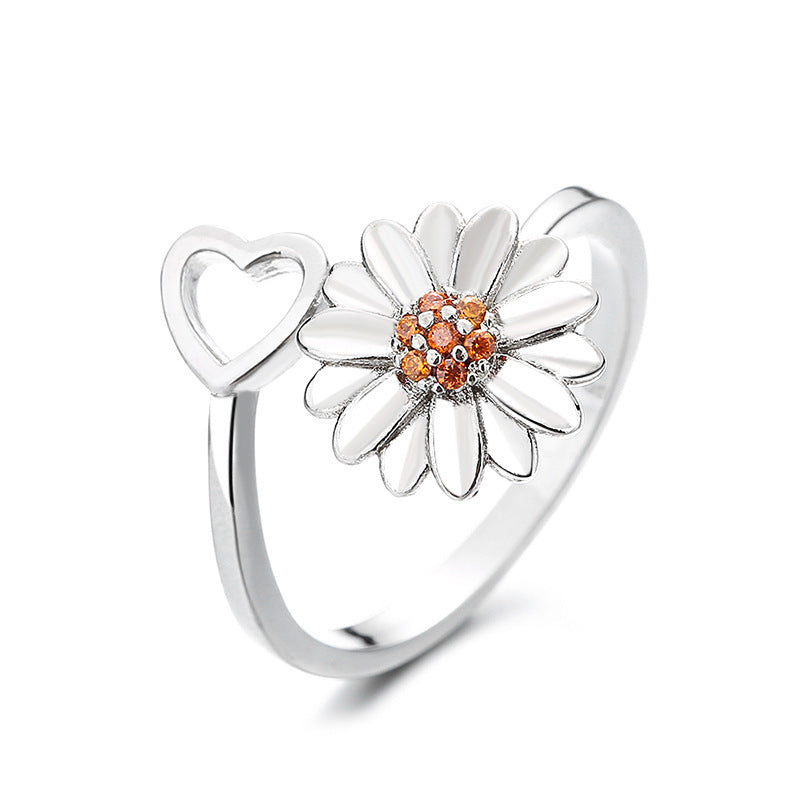 Personalized Rotatable Adjustable Anxiety Relieving Pressure Ring