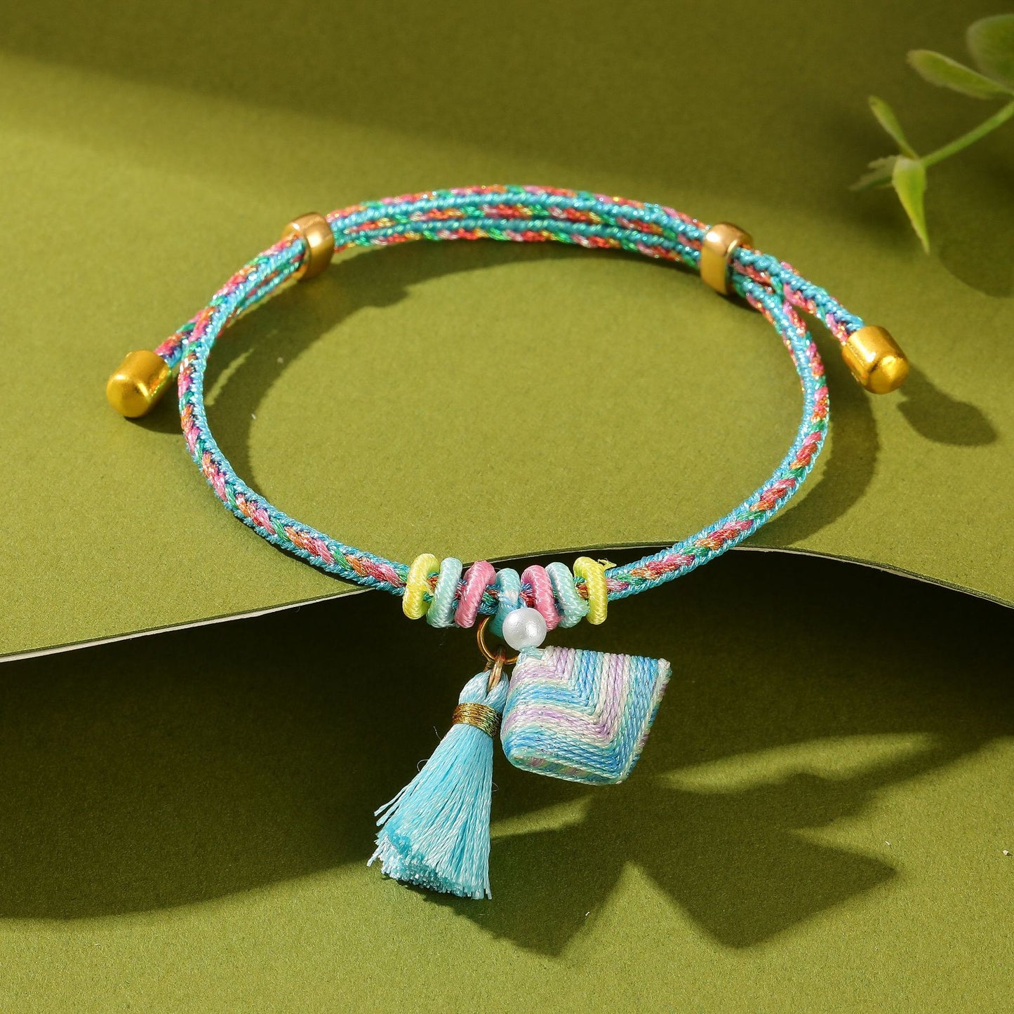 Children's Dragon Boat Festival Colorful Rope Carrying Strap Hand-woven Tiger Sachet Bracelets
