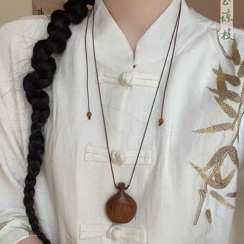 Women's Long Feather Retro Ethnic Personality Sweater Necklaces