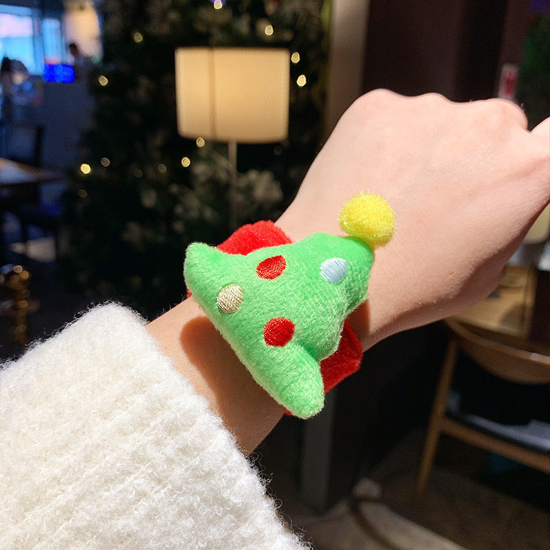 Christmas Plush Pop Cute Cartoon Doll Couple Small Gift Bracelet