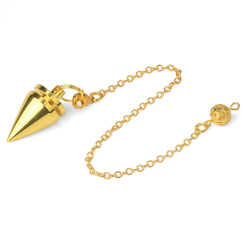 Pretty Metal Cone Pendulum Decoration Supplier Pendants