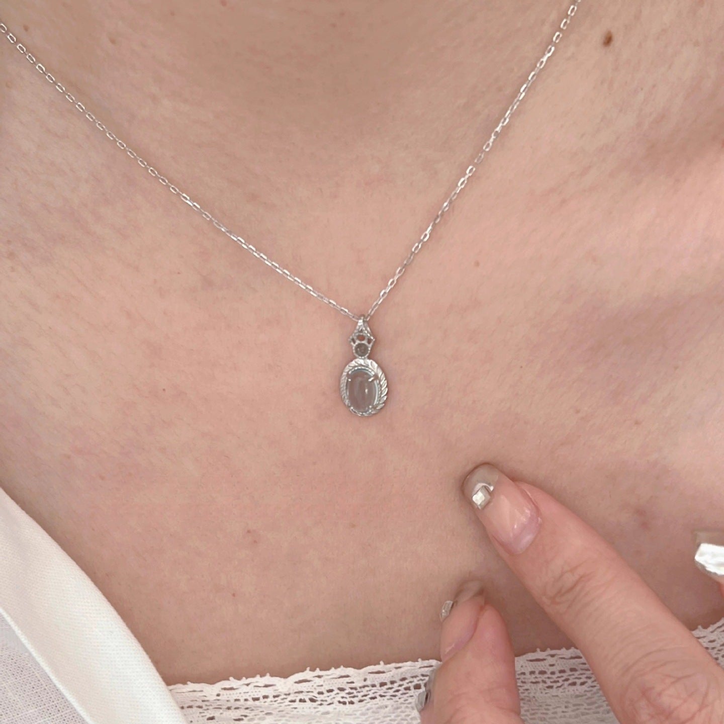 Women's Sier Light Luxury High-grade Design Clavicle Necklaces