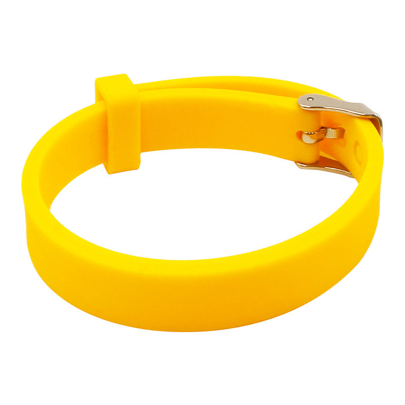 Women's & Men's Silicone Couple Hand Detachable Assembly Random Combination Bracelet