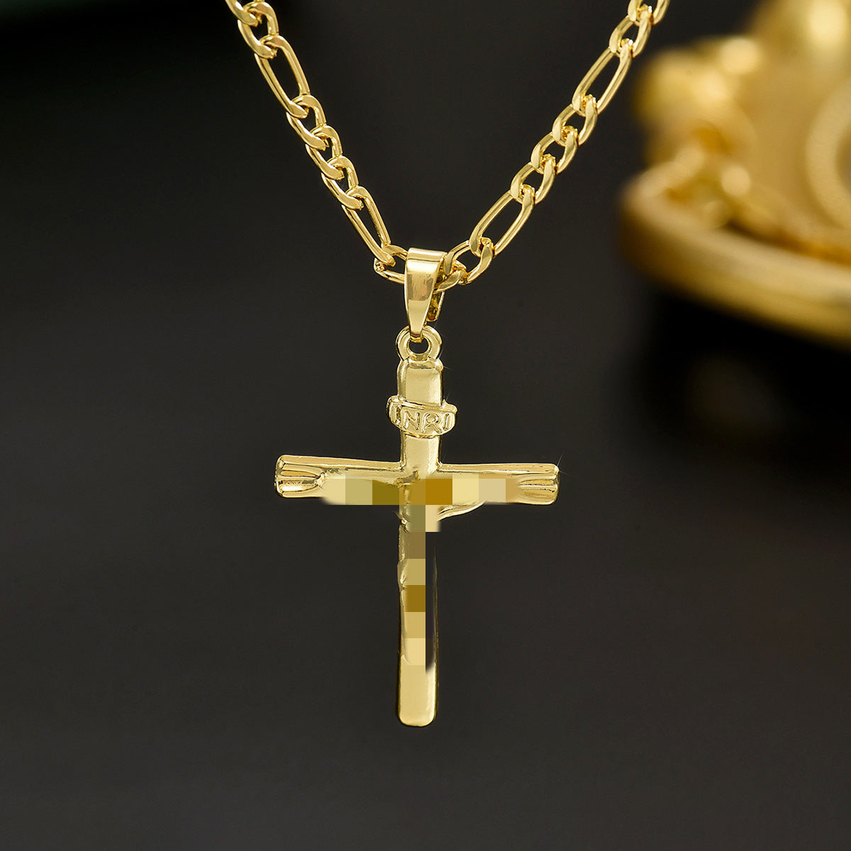 Men's Design Alloy Cross High Sense Necklace